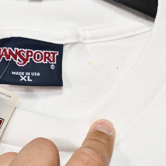 Vintage 1997 Notre Dame vs. Georgia Tech Stadium Dedication Game Jansport XL NWT - Picture 6 of 9